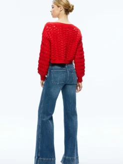 Allene Cable Knit Crewneck