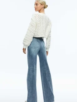 Allene Cable Knit Crewneck
