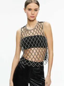 Amal Embellished Tank With Bandeau