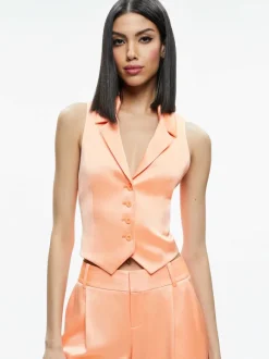 Amber Collared Vest