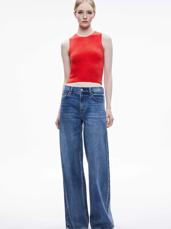 Amity Sleeveless Cropped Tank