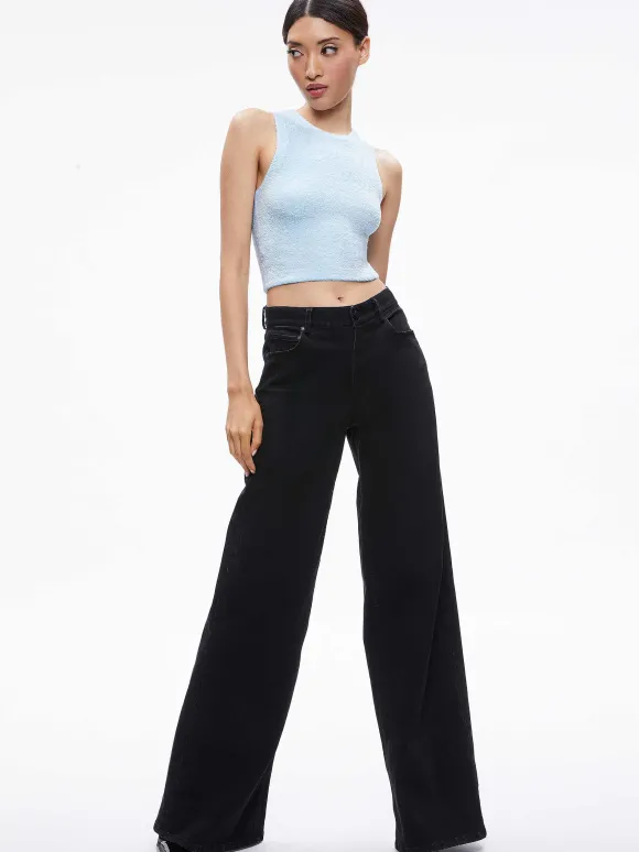 Amity Sleeveless Cropped Tank