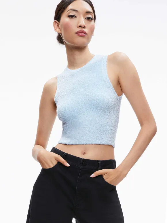 Amity Sleeveless Cropped Tank