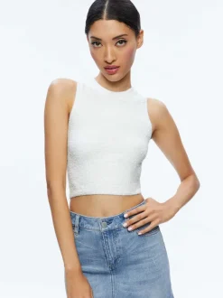 Amity Sleeveless Cropped Tank