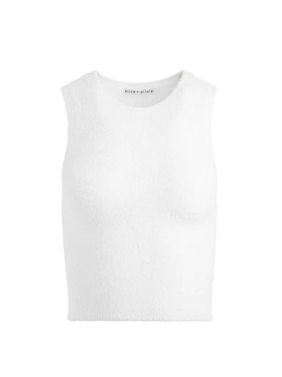 Amity Sleeveless Cropped Tank
