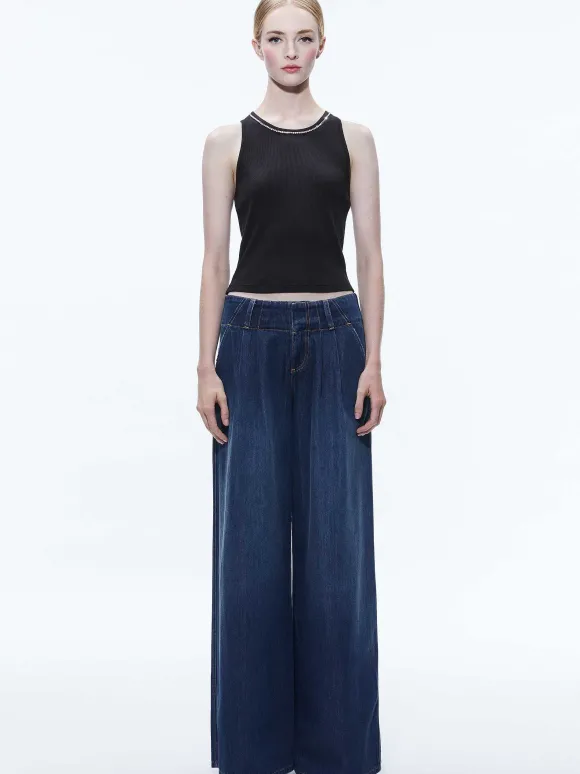 Anders Low Rise Pleated Jean