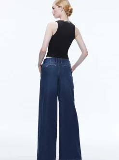 Anders Low Rise Pleated Jean