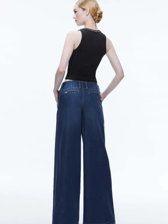 Anders Low Rise Pleated Jean