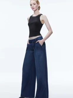 Anders Low Rise Pleated Jean