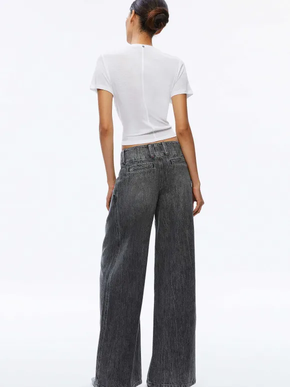 Anders Low Rise Pleated Jean