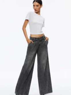 Anders Low Rise Pleated Jean