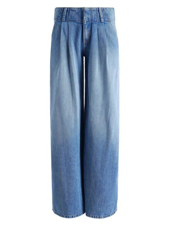 Anders Low Rise Pleated Jean