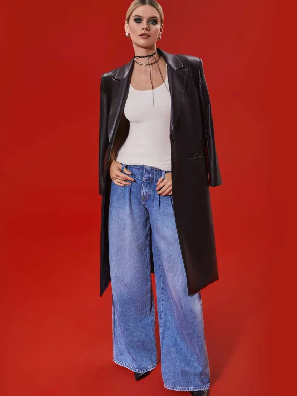 Anders Low Rise Pleated Jean