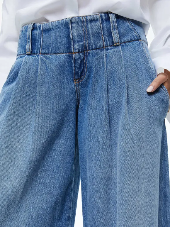 Anders Low Rise Pleated Jean