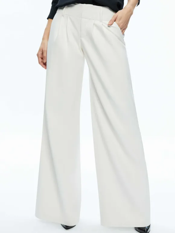 Anders Vegan Leather Low Rise Pant