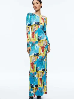 A+O X Basquiat Delora Maxi Dress