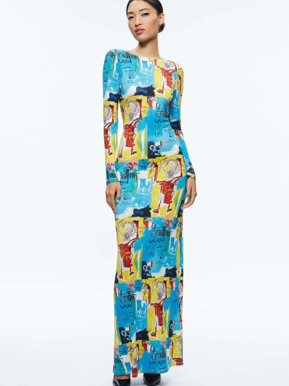 A+O X Basquiat Delora Maxi Dress