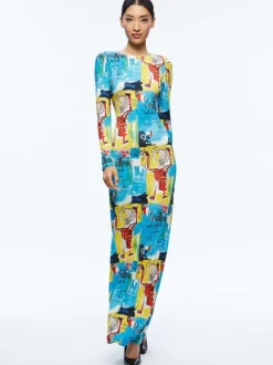 A+O X Basquiat Delora Maxi Dress
