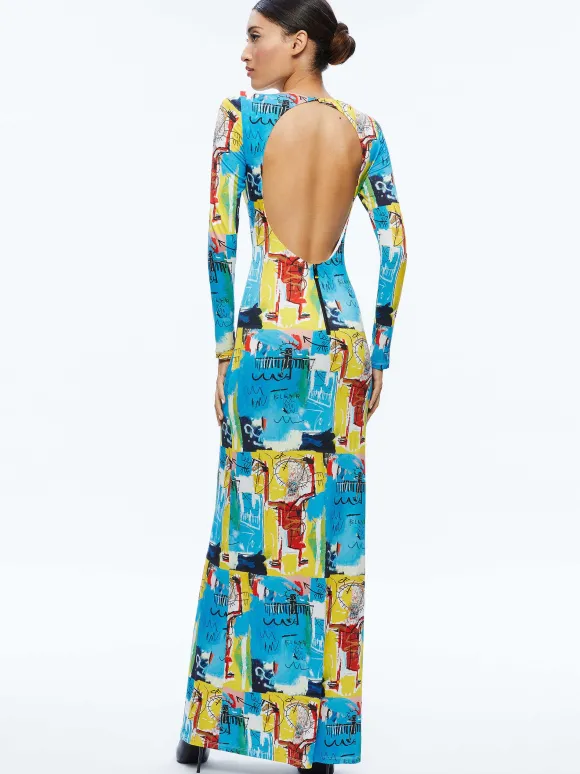 A+O X Basquiat Delora Maxi Dress