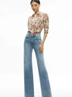 A+O X Blair Z Willa Placket Top