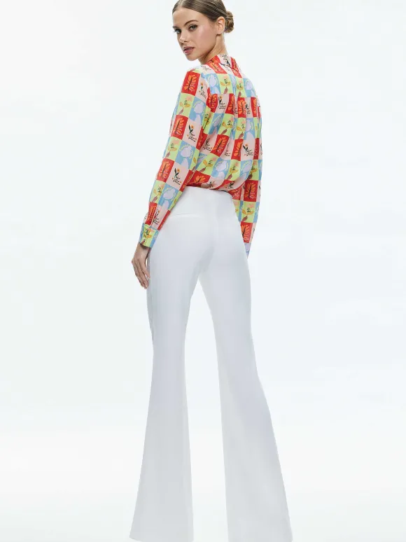 A+O X Oris Eddu Willa Placket Top