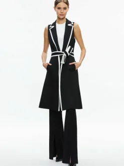 Aubrey Long Trench Vest