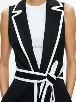 Aubrey Long Trench Vest