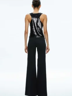 Avril Sequin Boxy Tank
