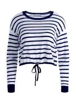 Bernetta Cropped Drawstring Pullover