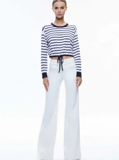 Bernetta Cropped Drawstring Pullover