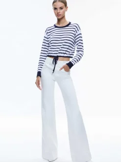 Bernetta Cropped Drawstring Pullover