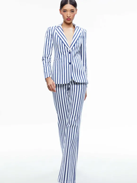 Breann Long Fitted Two Button Blazer
