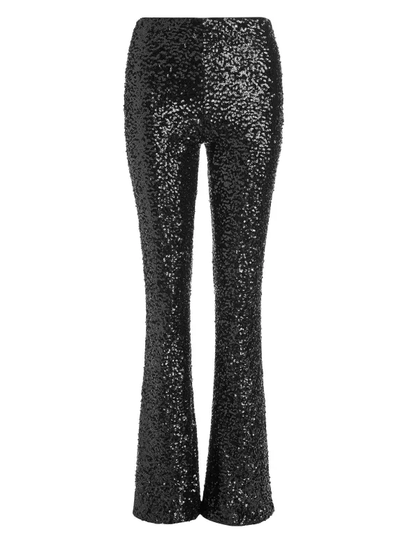 Breann Sequin Fitted Blazer + Lara Sequin Bootcut Pant