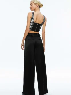 Breslin Corset Top + Donald Side Button Skirt