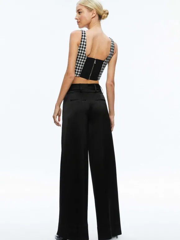 Breslin Corset Top + Donald Side Button Skirt