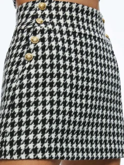 Breslin Corset Top + Donald Side Button Skirt