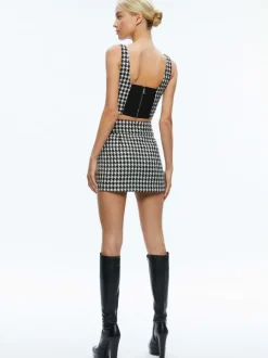 Breslin Corset Top + Donald Side Button Skirt