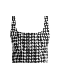 Breslin Corset Top + Donald Side Button Skirt