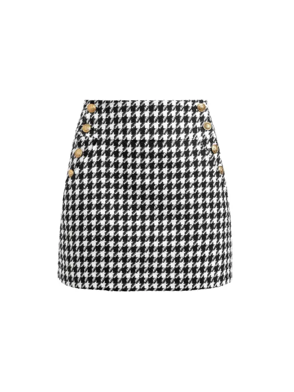 Breslin Corset Top + Donald Side Button Skirt