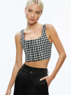 Breslin Corset Top + Donald Side Button Skirt