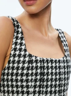 Breslin Corset Top + Donald Side Button Skirt