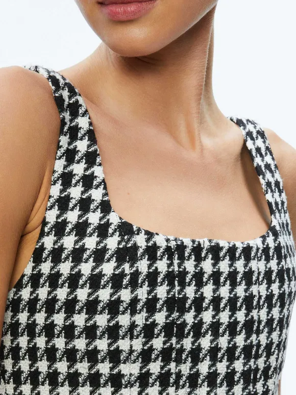 Breslin Corset Top + Donald Side Button Skirt