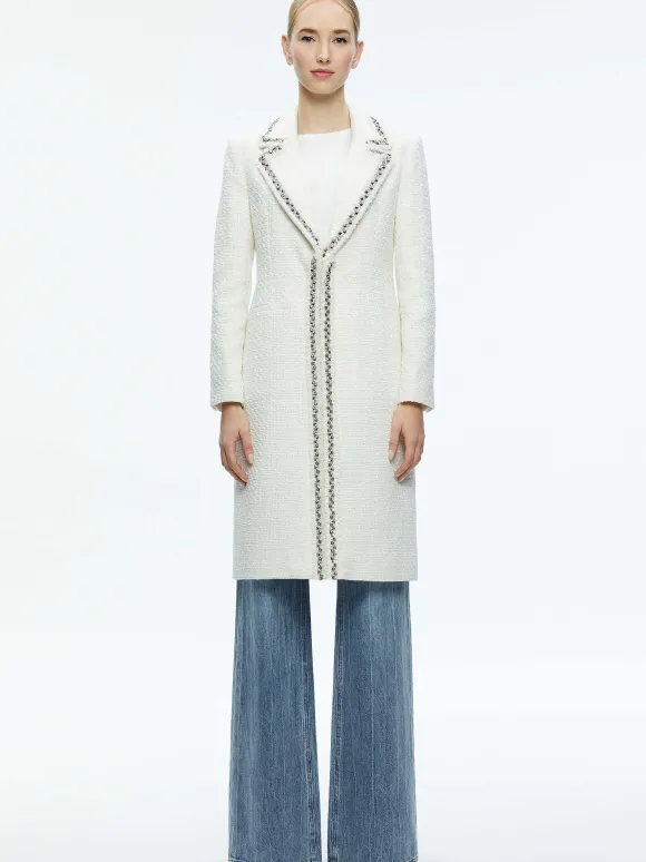 Bret Embellished Long Blazer