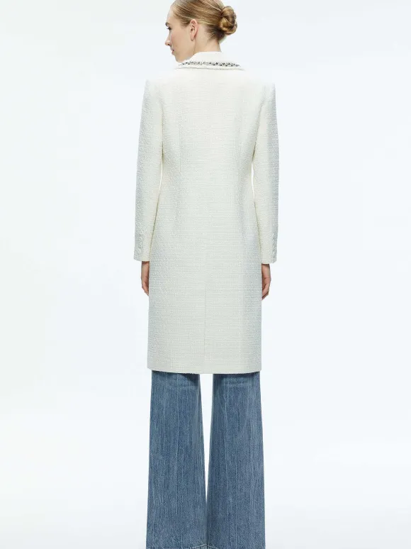 Bret Embellished Long Blazer