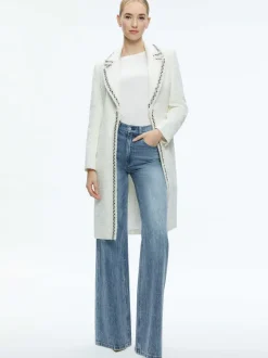 Bret Embellished Long Blazer