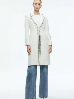 Bret Embellished Long Blazer