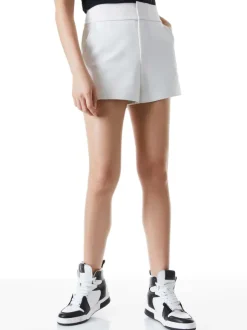 Cady High Waisted Leather Short