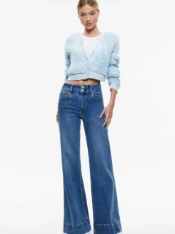 Casilda Faux Fur Cropped Cardigan