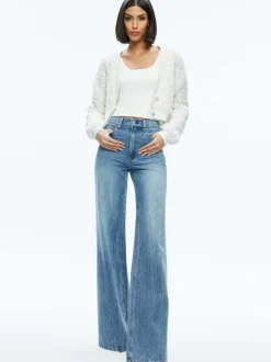 Casilda Faux Fur Cropped Cardigan