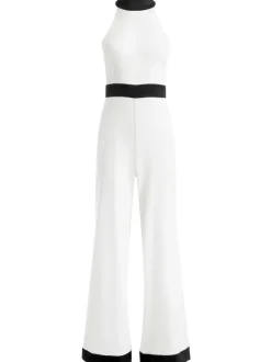 Cataline High Neck Wide Leg Jumpsuit
